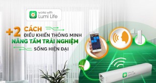 Tích hợp động cơ rèm thông minh Works with Lumi Life, Nhà thông minh Lumi khẳng định năng lực IOT tại Việt Nam